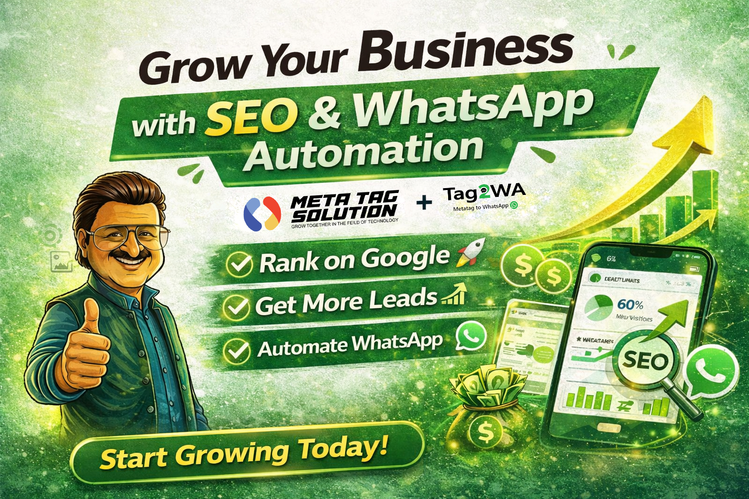 🚀 Grow Your Business with MetaTag Solution & Tag2WA